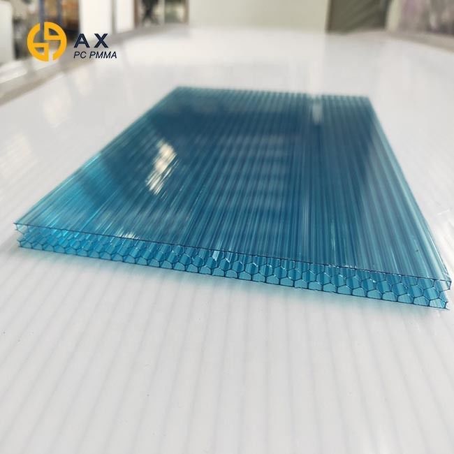 UV Resistant 4mm Multiwall Polycarbonate Sheet
