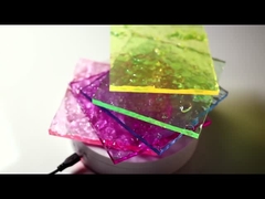 Gelombang air berwarna