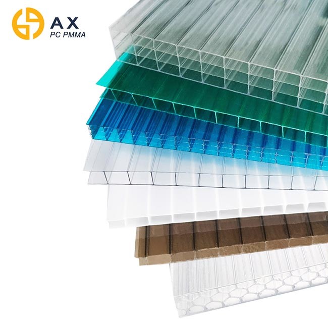 Twin Wall Soundproof Polycarbonate Hollow Sheet